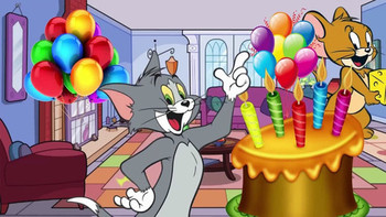 Tom and jerry cartoon happy birthday song kids song nursery