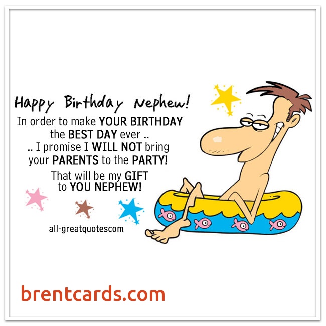 Funny birthday cards for nephew fresh happy birthday neph...