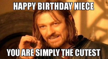 Best bday meme wishes for niece