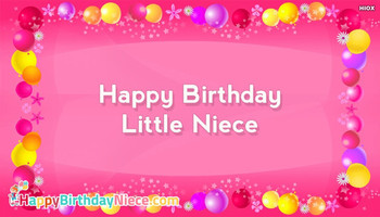 Happy birthday little niece  happybirthdayniece com