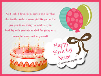 Happy birthday wishes for niece niece birthday messages