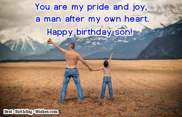 Birthday wishes for sons happy birthday son