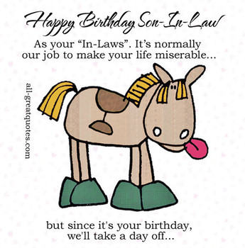Funny birthday card sayings for son funny birthday quotes...
