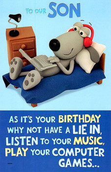 Happy birthday my son cards lovely funny birthday quotes ...