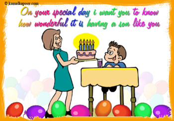 Happy birthday wishes animated cards for son best greetings
