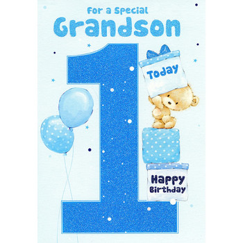 Grandson st birthday greeting card greeting cards