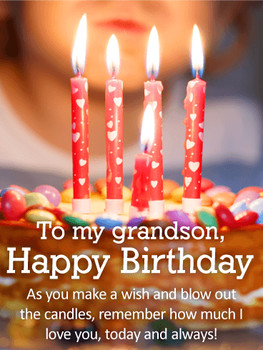 Happy birthday grandson messages with images birthday wis...