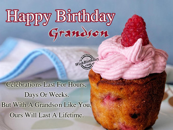 Birthday wishes for grandson birthday images pictures