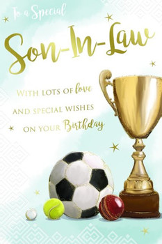 Son in law trophy football cricket amp tennis ball design...