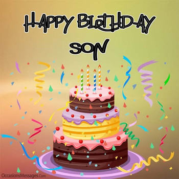 Birthday wishes for son from mother occasions messages