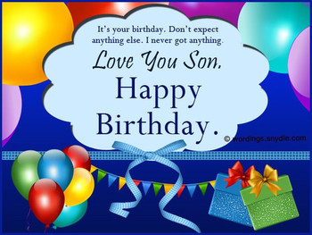 Happy birthday wishes for son from mom dad birthday hd im...