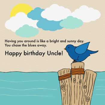 The  happy birthday uncle quotes wishesgreeting