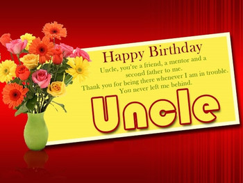 Happy birthday uncle wishes birthday messages greetings a...