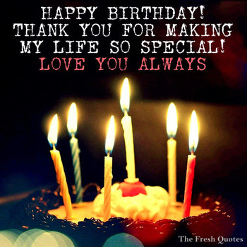 45 Cute and romantic birthday wishes with images romantic