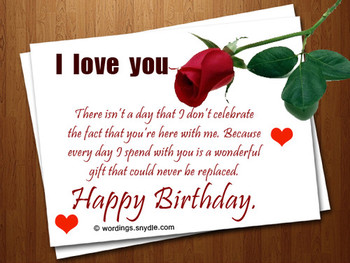 Romantic birthday wishes and messages wordings and messages