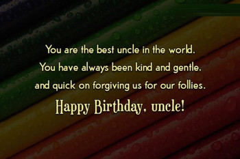 Birthday message for uncle tagalog