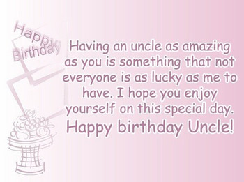 √ Happy birthday uncle wishes quotes happybirthday satisf...