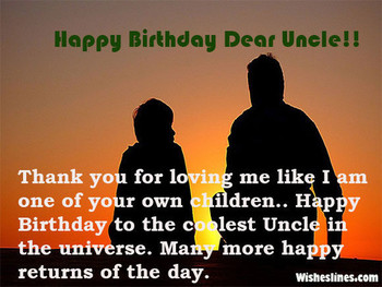 Happy birthday wishes for uncle greetings amp images and ...
