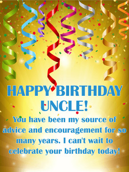 You are my source of advice happy birthday wishes card fo...