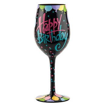 Lolita wine glass happy birthday giftcollector