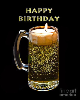 Birthday beer photograph by tom gari gallery three photog...