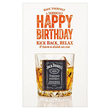 Happy birthday jack daniel whisky ml miniature prezzie ca...