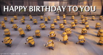 Happy birthday gif find amp share on giphy