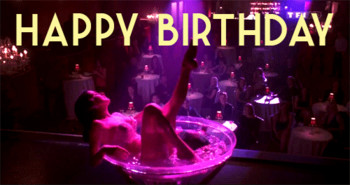 Hot happy birthday gifs share with friends