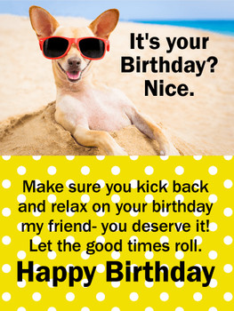 A day to celebrate you happy birthday card for friends