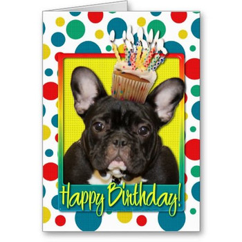 Best french bulldog birthday card images on pinterest