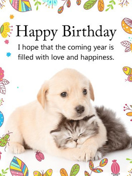 Best animal birthday cards images on pinterest happy birt...