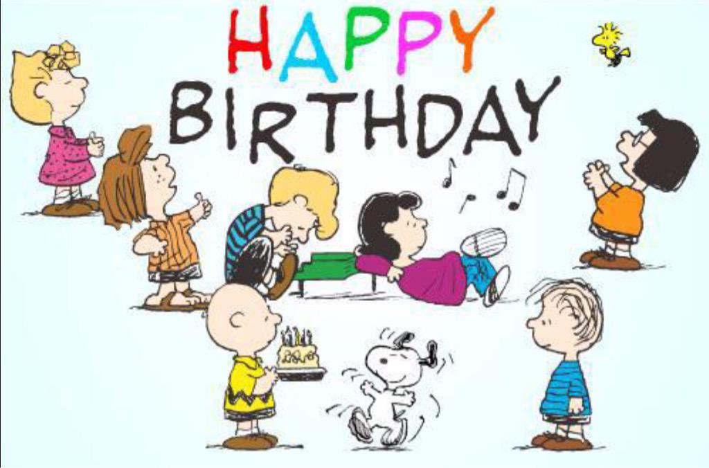 Happy birthday images with Snoopy💐 — Free happy bday pictures and ...