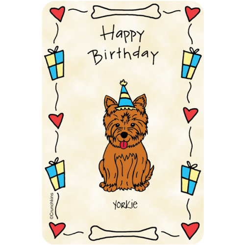 Happy birthday images with Yorkies💐 — Free happy bday pictures and ...