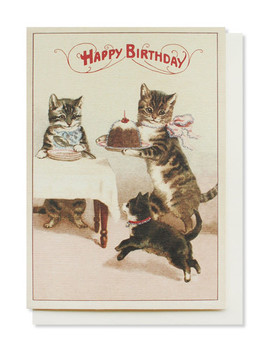 Happy birthday kittens card – mignon