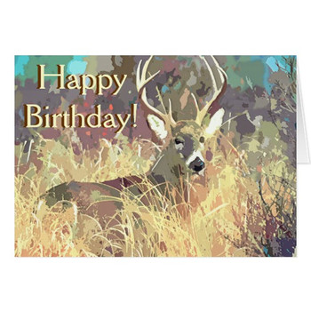 Images of hunting birthday cards for boys template