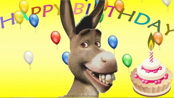 Donkeys happy birthday song funny song for children youtube