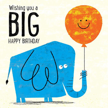 Title happy birthday blue elephant client availbe for pur...