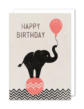 Happy birthday elephant – the strawberry card co