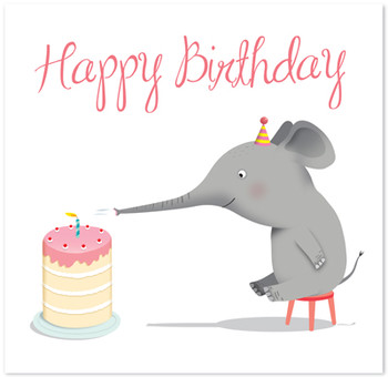 Happy birthday dear elephant happy birthday to you cat ma...