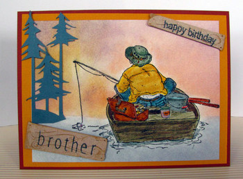 Happy birthday brother my brother loves to fish and his …...