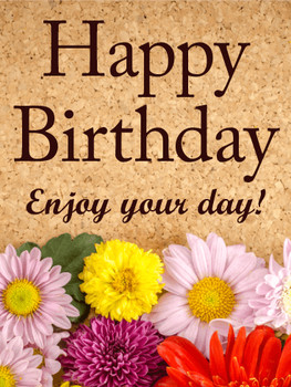 Enjoy your day! happy birthday card birthday amp greeting...