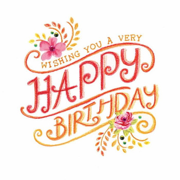 Wishing you a very happy birthday birthday card karenza p...