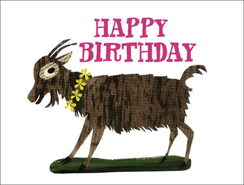 Happy birthday goat – paste