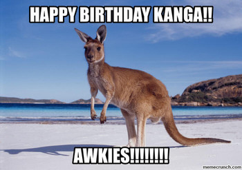 Birthday kanga