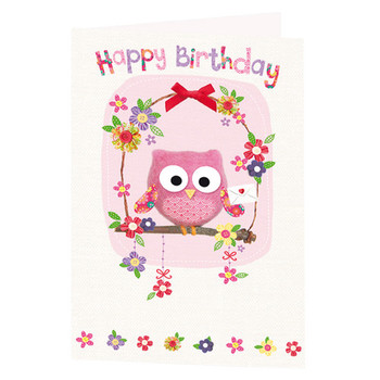 Owl greeting cards birthday owls greeting card lisewinne on