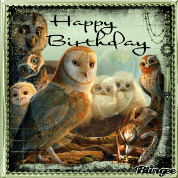 Nice happy birthday owl meme owls happy birthday my bling...