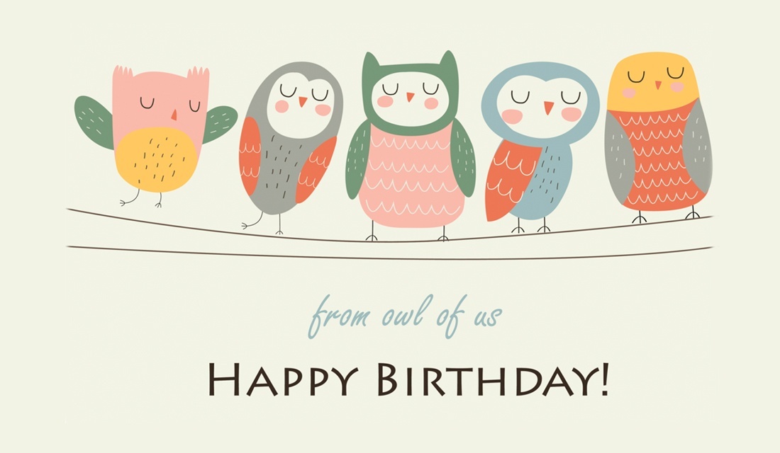 Free happy birthday from owl of us ecard email free perso...