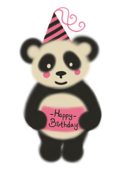 Happy panda happy birthday e card animation by under the ...