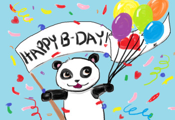 Happy birthday panda by ryukin on deviantart