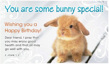 Free some bunny ecard email free personalized birthday ca...